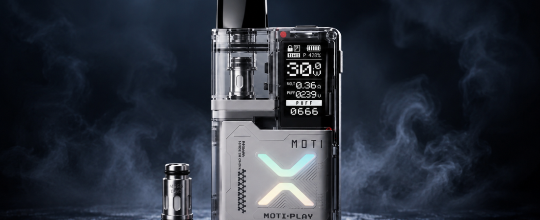 MOTI Play Pod Kit Review: Design, Coils, and Battery Life