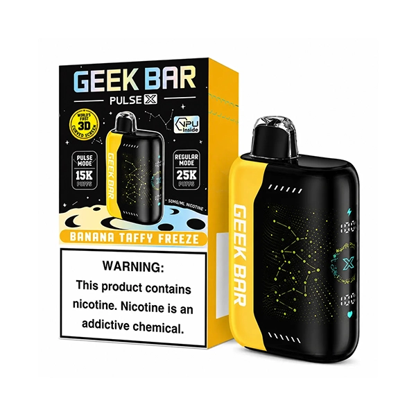 Geek Bar Pulse 25k Banana Taffy Freez