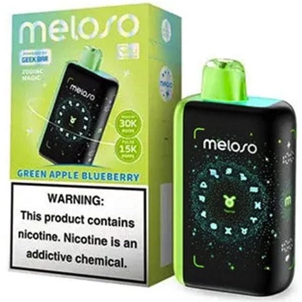 Meloso Bar 30k Green Apple Blueberry